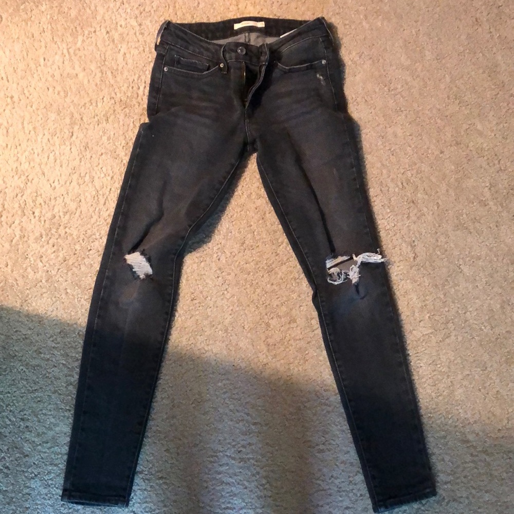 Levi 711 skinny jeans